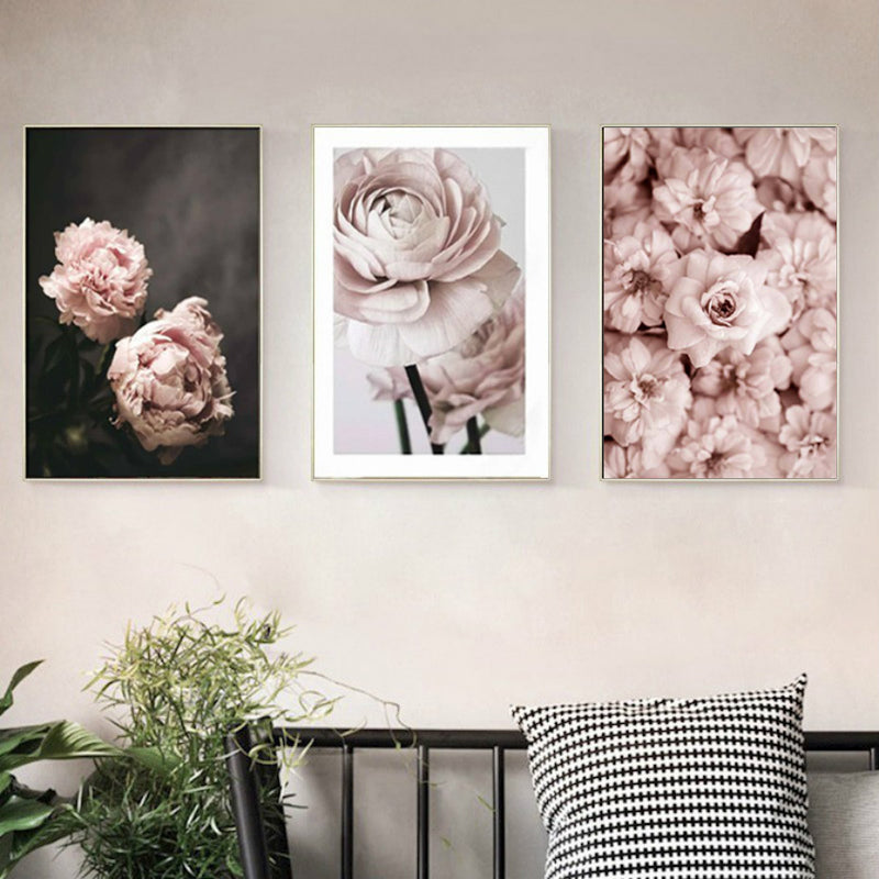 Selim Pink Flower Canvas